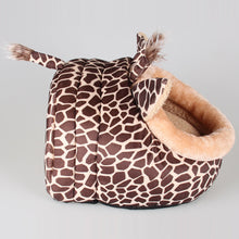 Load image into Gallery viewer, Soft Warm Leopard Cat House (S/M/L)