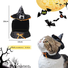 Load image into Gallery viewer, Cat wizard Hats Costume for Halloween