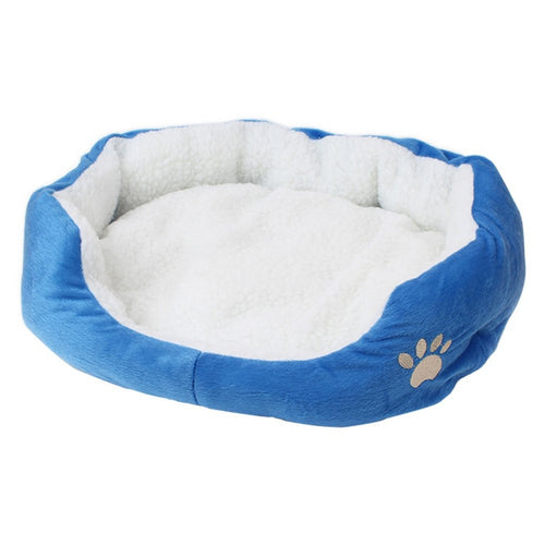 Lovely Cat Bed Sofa Comfortable 19,68 in x 15,74 in(Blue)